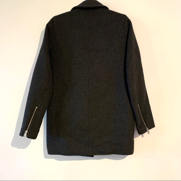 ARITZIA - WILFRED FREE - MID LENGTH MOTO WOOL COAT - Picture 3 of 6